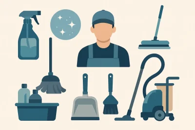 10 herramientas clave para aseo profesional