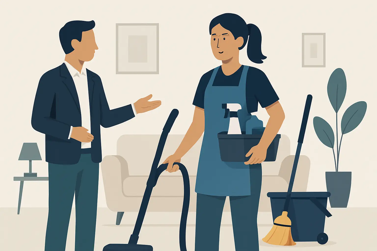 Aseo a domicilio: qué incluye y cuánto conviene