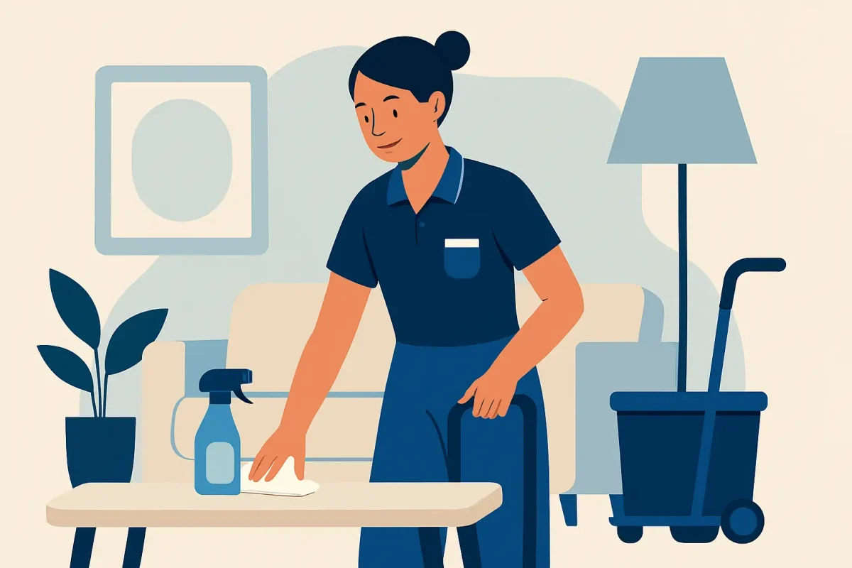 Aseo a domicilio sin vueltas: integral de verdad