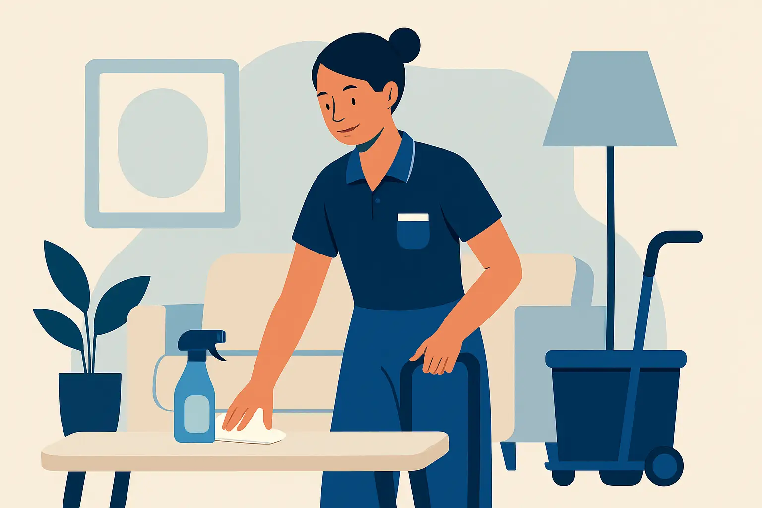 Aseo a domicilio sin vueltas: integral de verdad