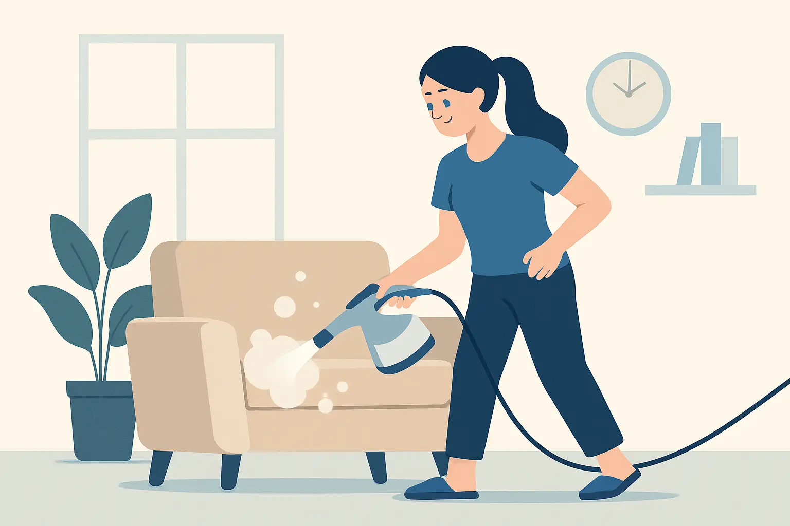 Desinfección profunda en casa, sin perder el día