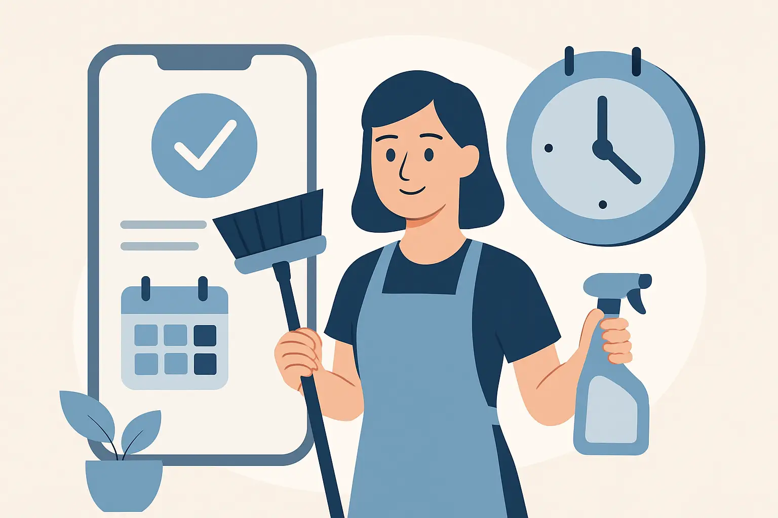 Limpieza a domicilio en 24 horas: así se agenda