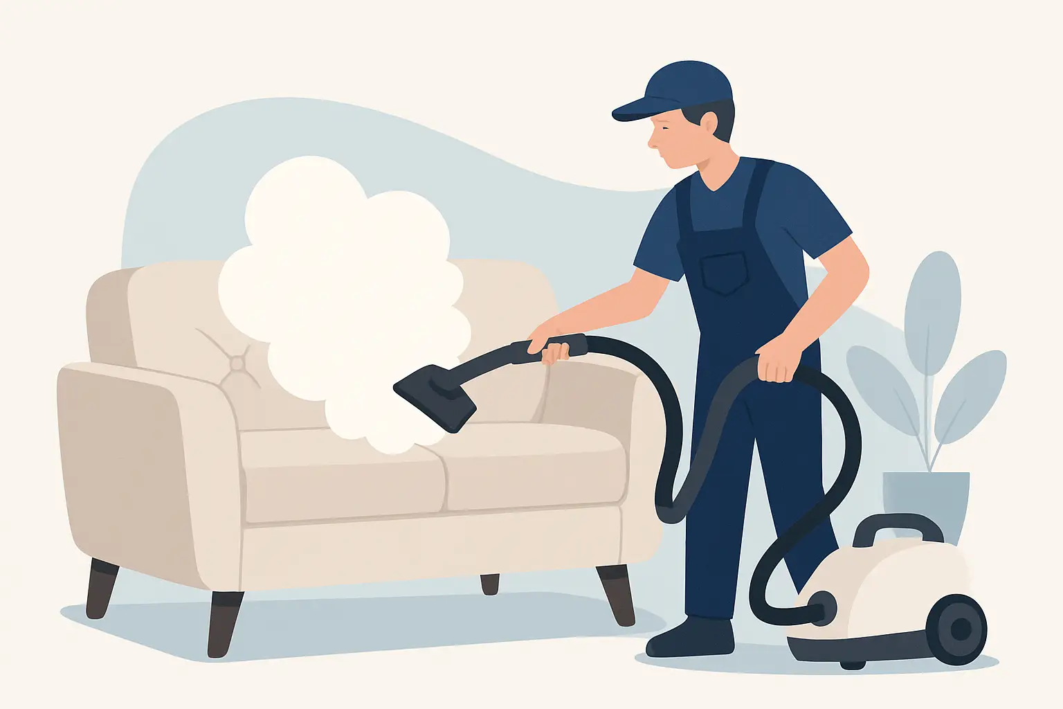 Limpieza a vapor de tapicería: vale la pena?