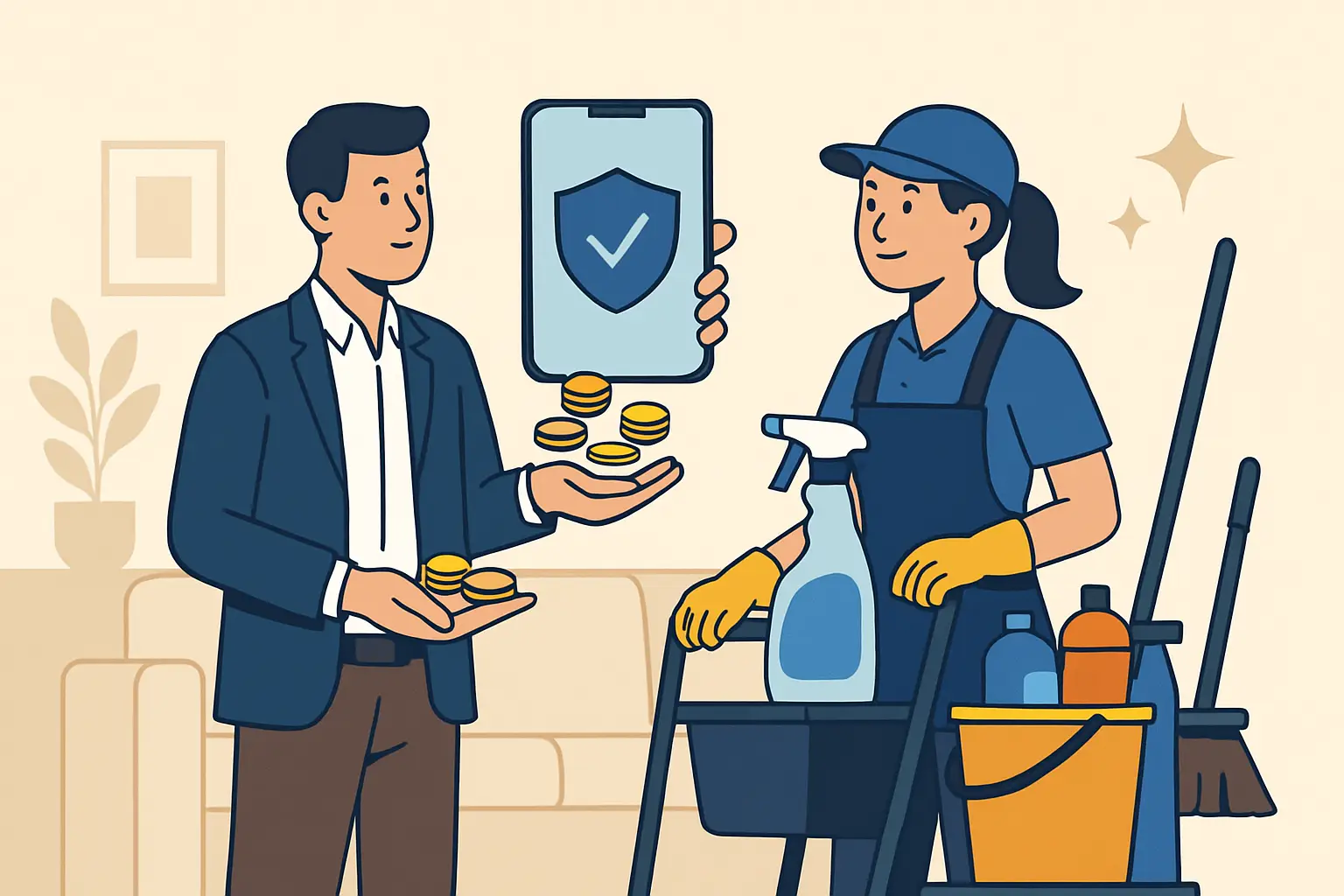 Valor de limpieza a domicilio sin sorpresas