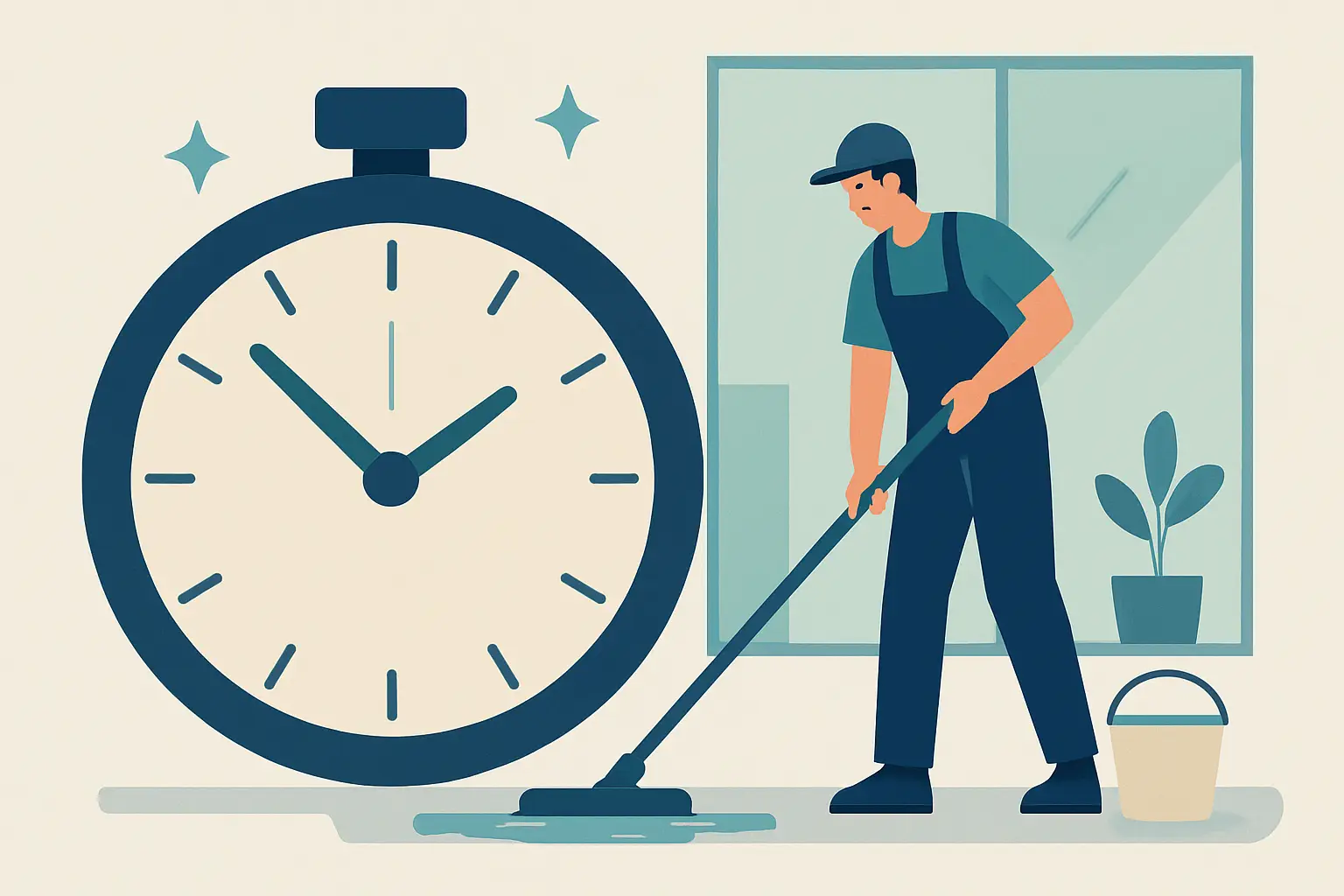 ¿Cuánto dura una limpieza profunda por m2?